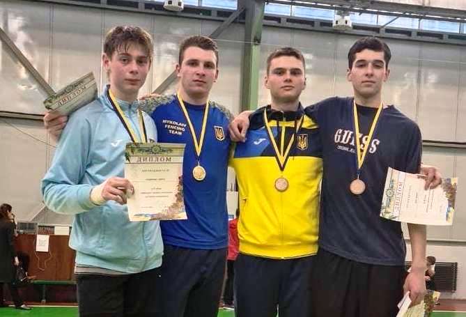 ЧУ 2021 Київ: Рапіристи розіграли нагороди чемпіонату України U-23