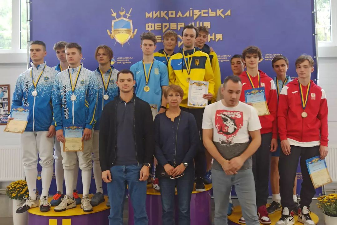 ЮЧУ Миколаїв 2021: Малиновський виграє особисте золото, київські рапіристи - командне.
