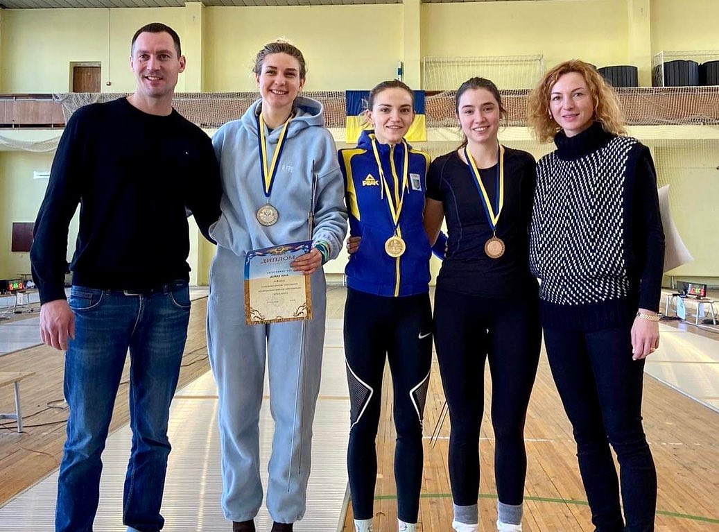 🏆🤺🇺🇦ВЗН 2021 Київ: Інна Бровко здобуває золото Турніру найсильніших