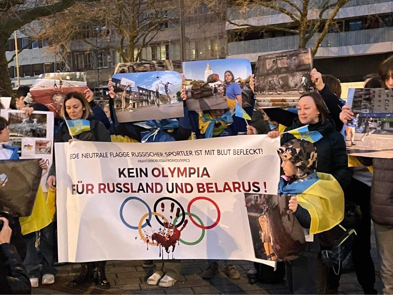 Українські та німецькі фехтувальникі взяли участь у пікеті 