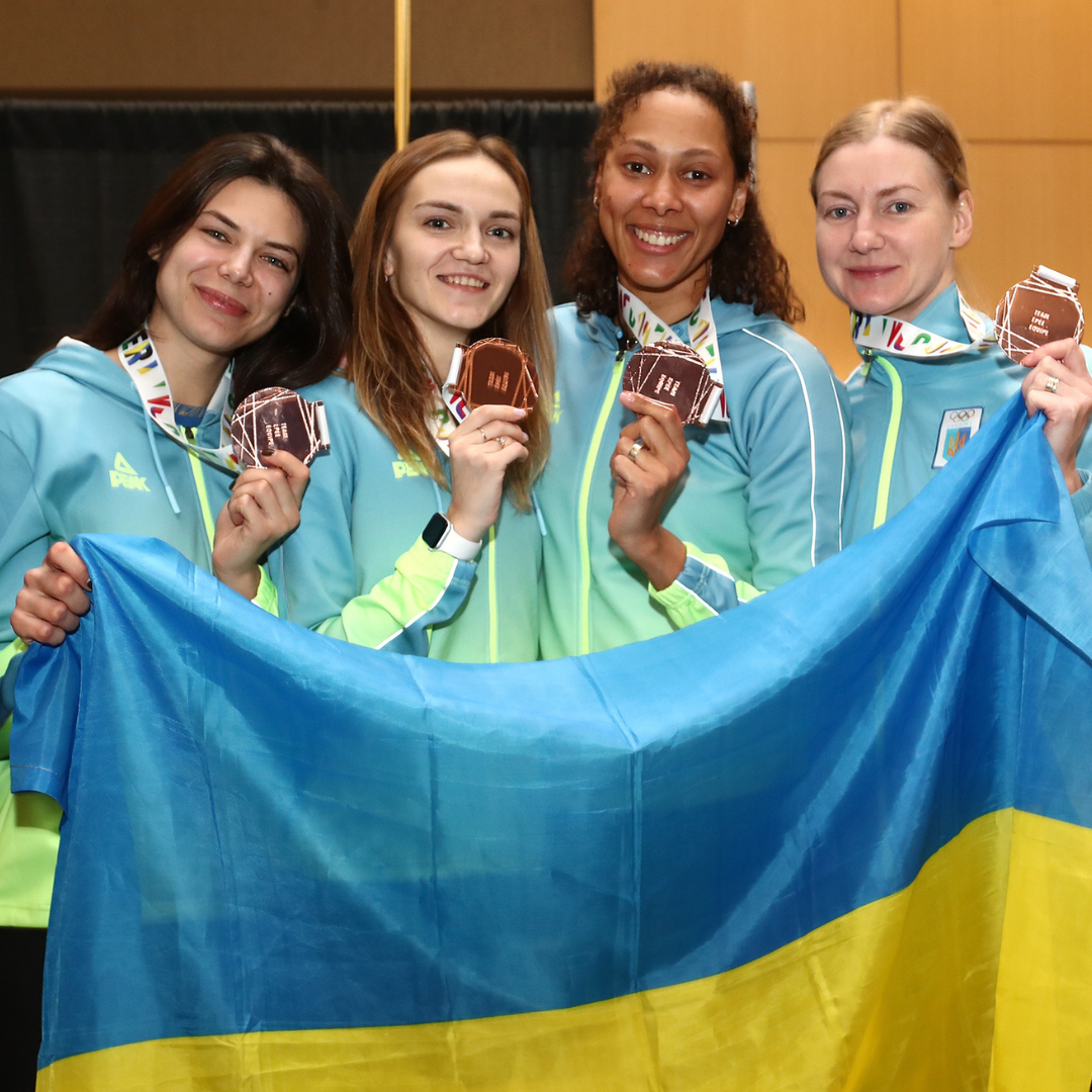 КС 2023 Ванкувер: Українські шпажистки завершують 2023 рік із «бронзою» Кубка світу
